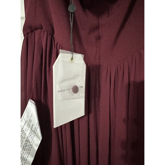 NWT Dress the Population/Mac Duggal Giorgia Fit & Flare HALTER DRESS Size M/10 - Picture 2 of 6